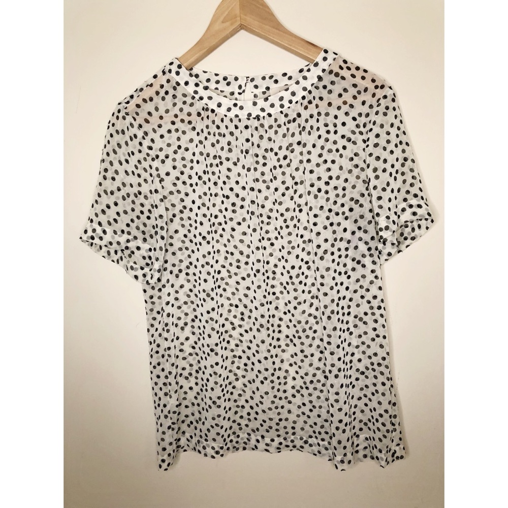 LOFT Polka Dot Blouse
